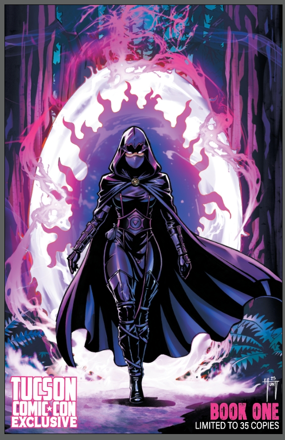 NinjaWitch Book 1: Tucson Comic Con Cover Exclusive