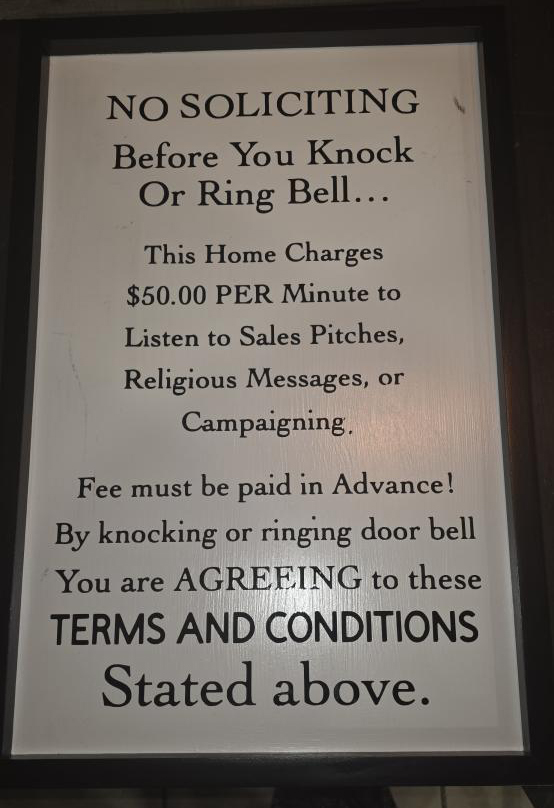 No Solicitation Signs - Image 3