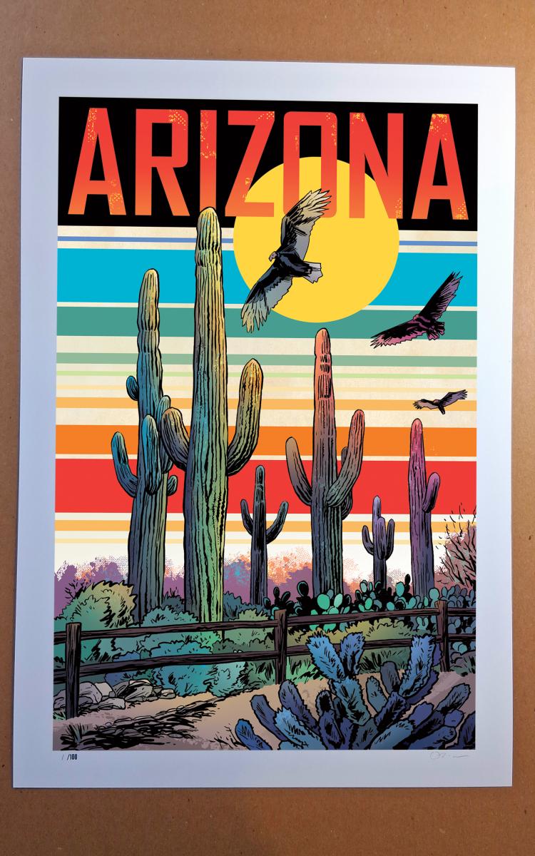ARIZONA FOREVER Limited Edition Art Print - Image 2