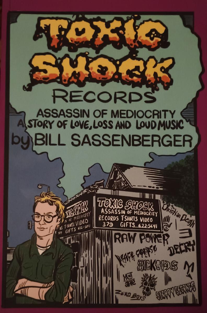 Signed Toxic Shock Records Assassin of Mediocrity Book UK Edition